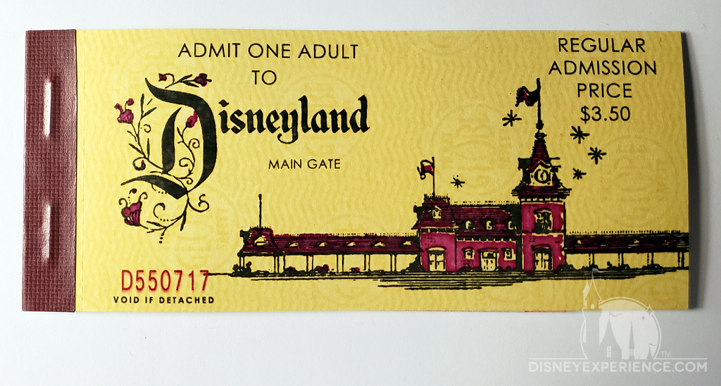 make your own disneyland ticket book