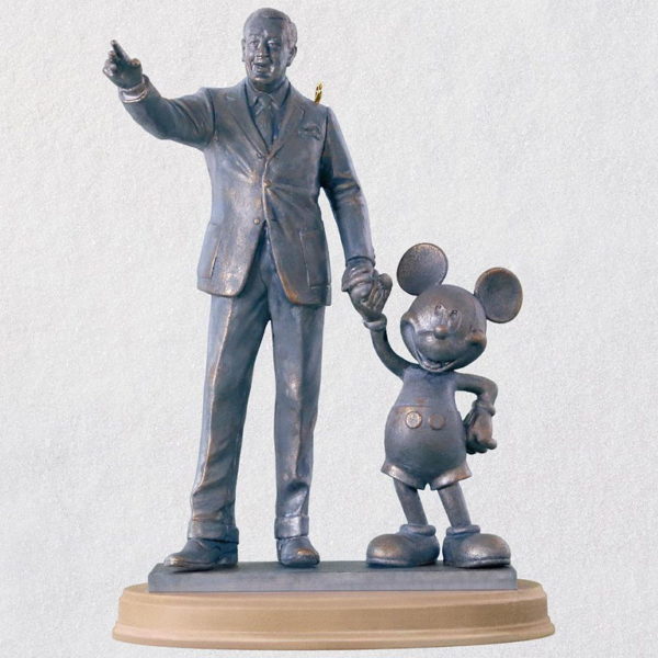 "Partners" Statue Keepsake Ornament