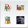 "Theme Park Attractions, Vol. 5" Icon Set