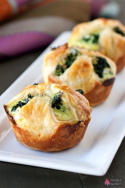 "Emperor's New Groove" Spinach Puffs