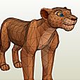 Nala Paper Model