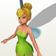 Tinker Bell Paper Model