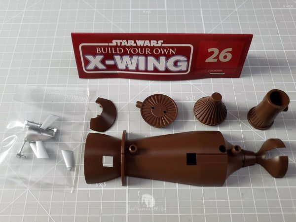 "Build Your Own X-Wing" Issue 26 Parts