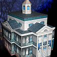 "Mini New Orleans Square Haunted Mansion" Paper Model