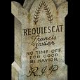 "Francis Xavier Tombstone" Paper Model