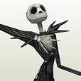 Jack Skellington Paper Model