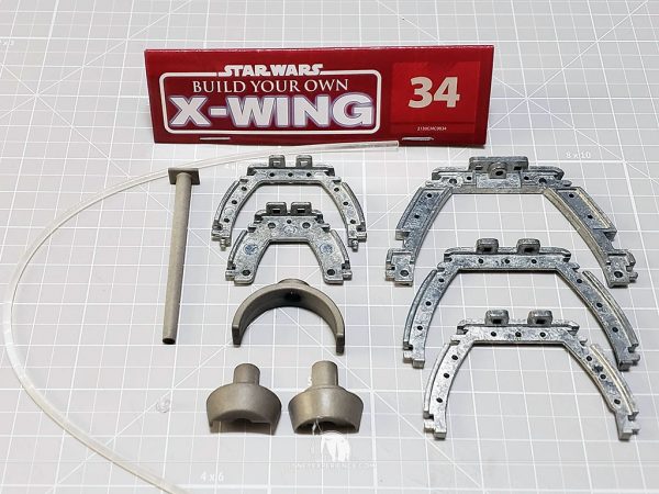 "Build Your Own X-Wing" Issue 34 Parts