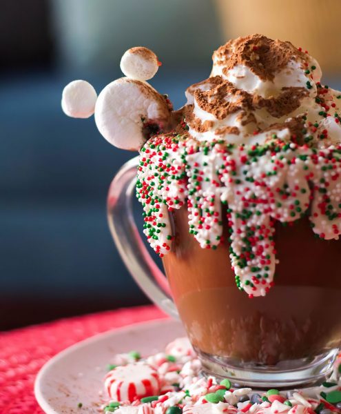 Festive Mickey Hot Chocolate