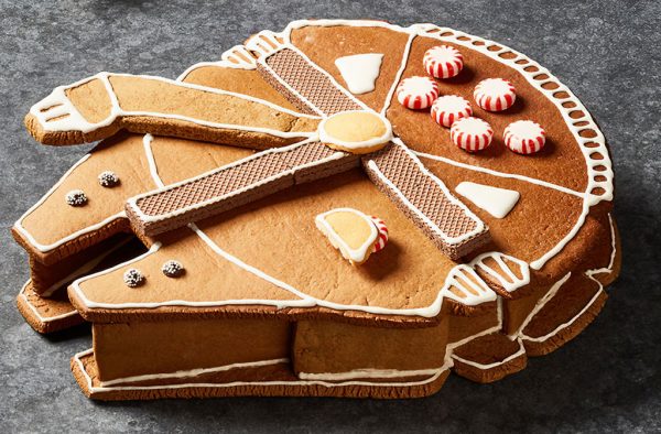 Millennium Falcon Gingerbread Ship