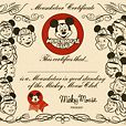 Mouseketeer Certificate