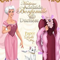 Madame Adelaide Bonfamille and Duchess Paper Dolls