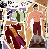 Brom Bones Paper Doll