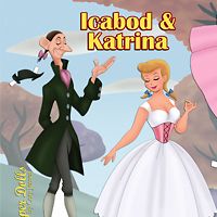 Ichabod & Katrina Paper Doll Set