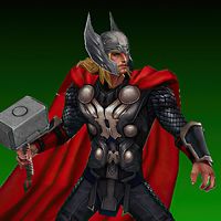 "Thor" Paper Model