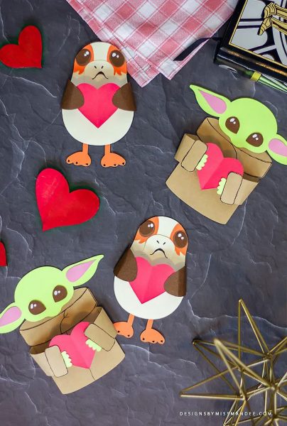 Grogu & Porg Valentines