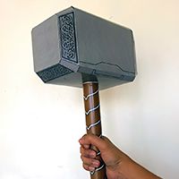 Thor's Hammer (Mmjolnir) Paper Model