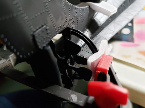 Gluing the Propeller Guard In Place