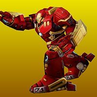 "Hulk Buster" Paper Model