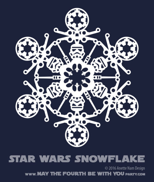 "Star Wars" Snowflake, No. 02