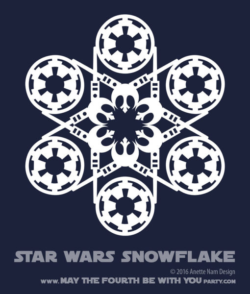 "Star Wars" Snowflake, No. 03