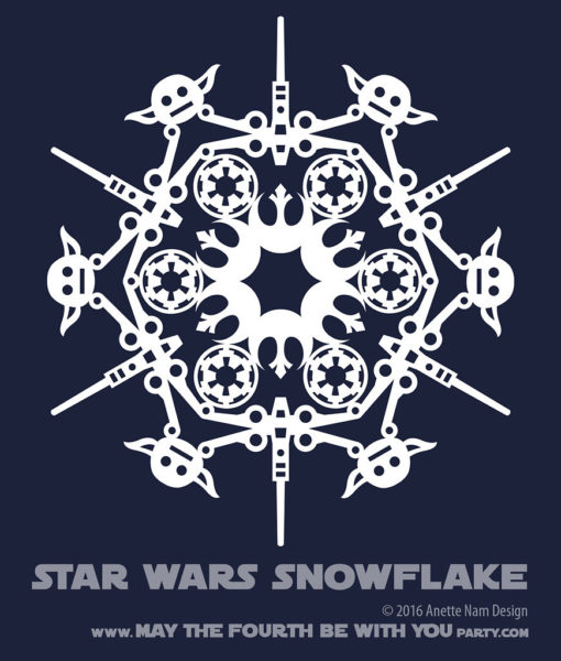 "Star Wars" Snowflake, No. 04