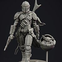 The Mandalorian 3D Print