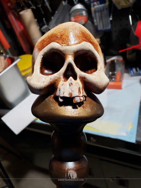 Skull Finial